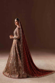 Rust and Gold Lehnga Choli - BRIDAL