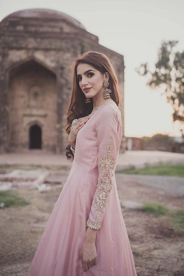 Light Pink Formal Maxi - HANDMADE