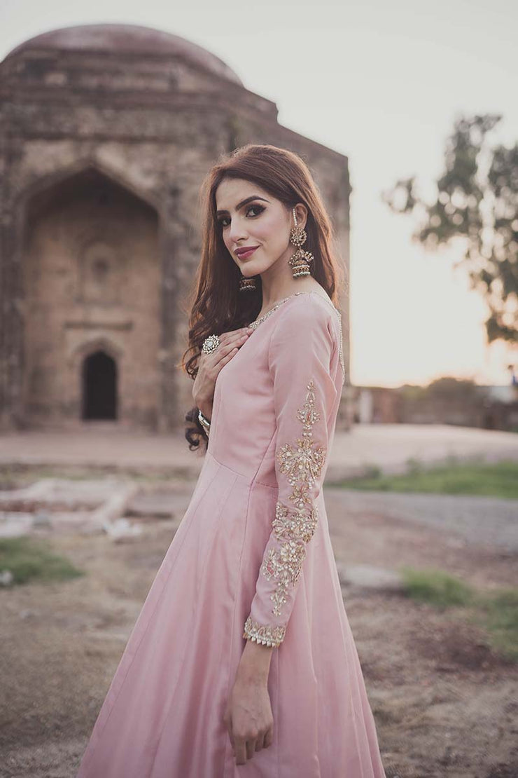 Light Pink Formal Maxi - HANDMADE